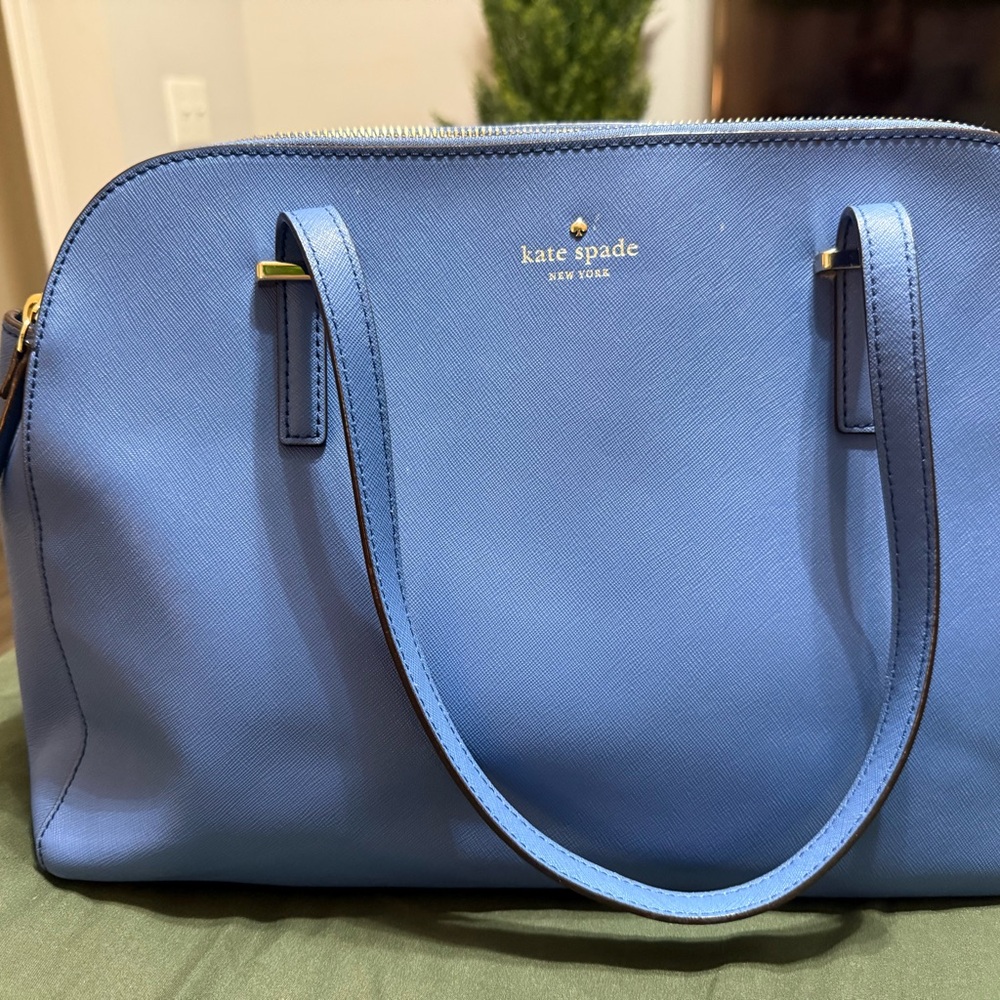 Kate Spade Blue Satchel Bag